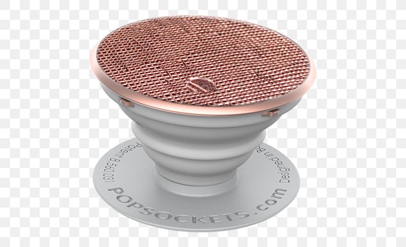 Rose Gold Aluminum PopSockets Grip Mobile Phones Popsockets Cell Phone Grip & Stand Saffiano Rose Gold PopSocket, PNG, 500x500px, Popsockets, Cup, Gold, Handheld Devices, Leather Download Free