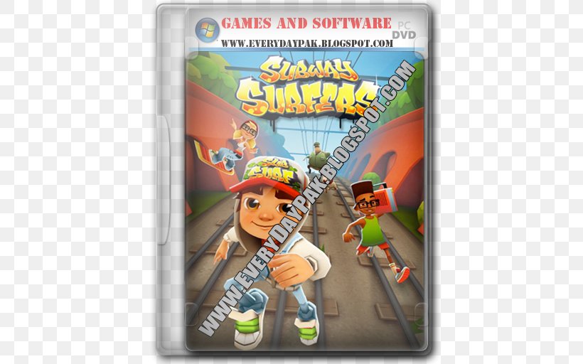 Subway Surfers Temple Run Video Game Kiloo, PNG, 512x512px, Subway Surfers, Action Figure, Android, Endless Running, Game Download Free