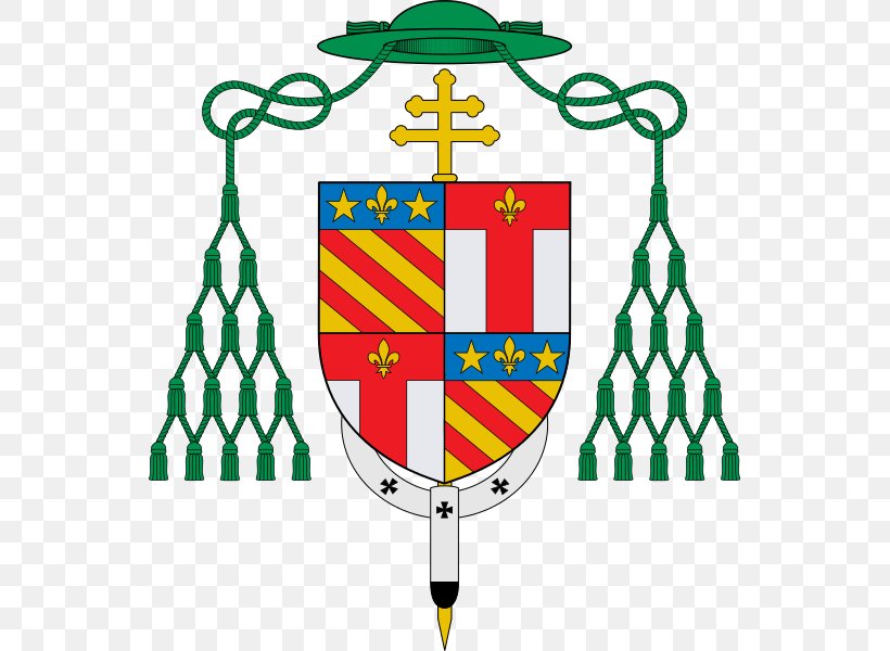Coat Of Arms Santa Lucia Del Gonfalone Cardinal Crest, PNG, 545x600px, Coat Of Arms, Area, Bishop, Blazon, Cardinal Download Free