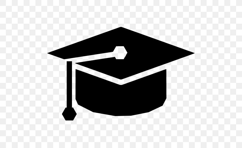 Square Academic Cap Graduation Ceremony Clip Art, PNG, 500x500px, Square Academic Cap, Academic Certificate, Black, Black And White, Diploma Download Free