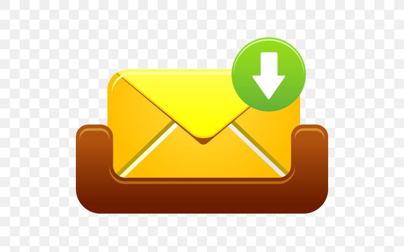 Angle Brand Yellow, PNG, 512x512px, Message, Brand, Email, Email Box, Icon Design Download Free