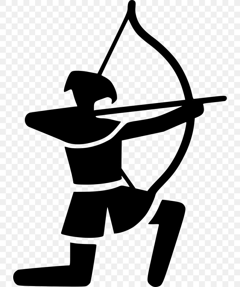 Bow And Arrow, PNG, 732x980px, Archery, Bow, Bow And Arrow, Coloring Book, Middle Ages Download Free