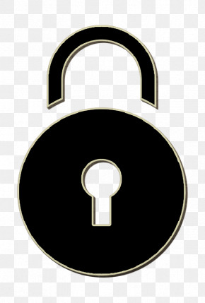 Lock Icon Solid User Elements Icon PNG
