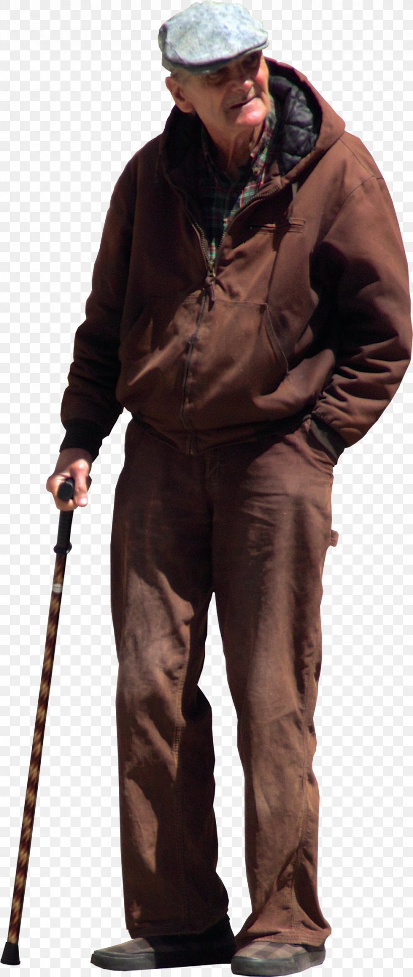 Old Age Walking Stick, PNG, 973x2300px, Old Age, Alpha Compositing, Gimp, Headgear, Jacket Download Free