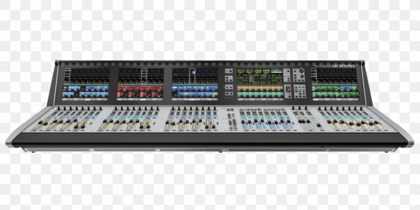 Soundcraft Audio Mixers Digital Mixing Console Audio Mixing, PNG, 970x485px, Soundcraft, Audio Control Surface, Audio Engineer, Audio Equipment, Audio Mixers Download Free