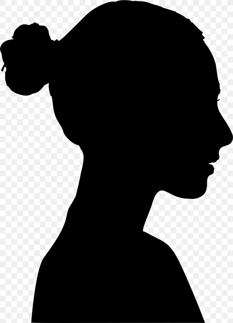 Silhouette Female Woman, PNG, 1608x2228px, Silhouette, Black And White, Female, Head, Human Behavior Download Free