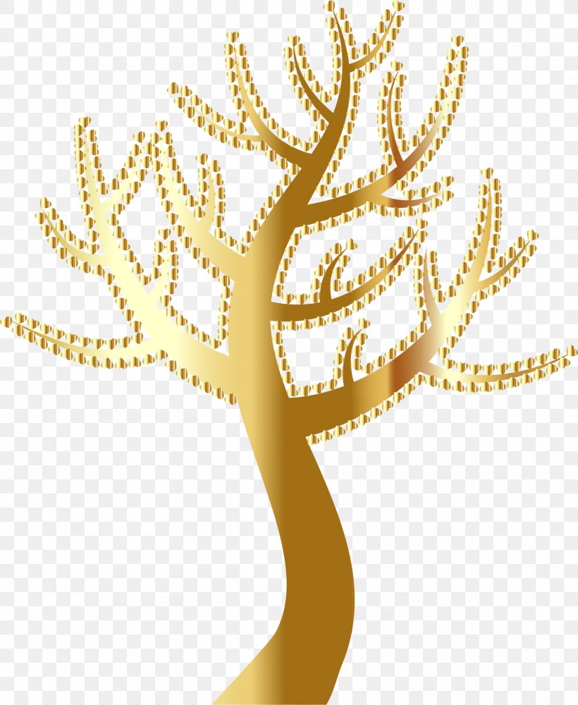 Tree Clip Art, PNG, 1778x2170px, Tree, Art, Branch, Gold, Heart Download Free