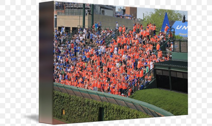 Wrigley Field The 7 Line Army Gallery Wrap Canvas Art, PNG, 650x489px, Wrigley Field, Art, Canvas, Gallery Wrap, Grass Download Free