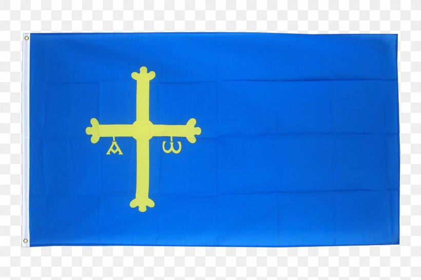 Flag Of Asturias Victory Cross Kingdom Of Asturias Flag Of Spain, PNG, 1500x1000px, Asturias, Asturian, Bandera De Castillala Mancha, Blue, Cobalt Blue Download Free