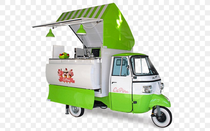 Piaggio Ape Daihatsu Hijet Ice Cream Street Food, PNG, 583x512px, Piaggio Ape, Car, Cart, Daihatsu Hijet, Food Cart Download Free