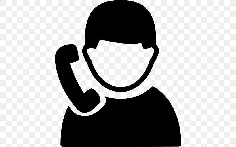 Telephone Call Customer Service Mobile Phones, PNG, 512x512px, Telephone Call, Black, Black And White, Call Centre, Customer Service Download Free