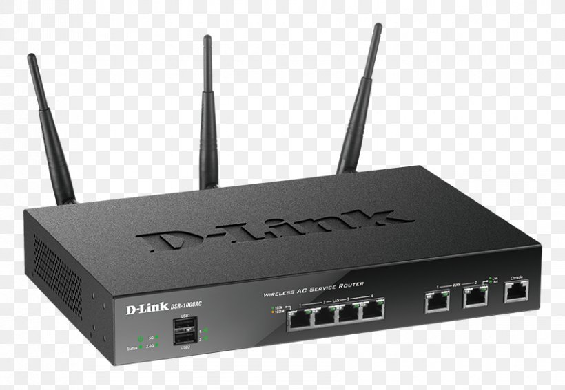 IEEE 802.11ac Router Wireless Gigabit Ethernet, PNG, 850x588px, Ieee 80211ac, Computer Network, Dlink, Electronics, Ethernet Download Free