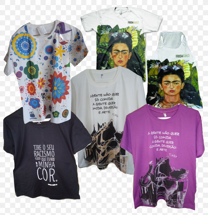 T-shirt Frida Kahlo's Garden: Accompanies The Exhibition Frida Kahlo: Art, Garden, Life At The New York Botanical Garden, [May 16, PNG, 1539x1593px, Tshirt, Brand, Clothing, Frida Kahlo, Outerwear Download Free