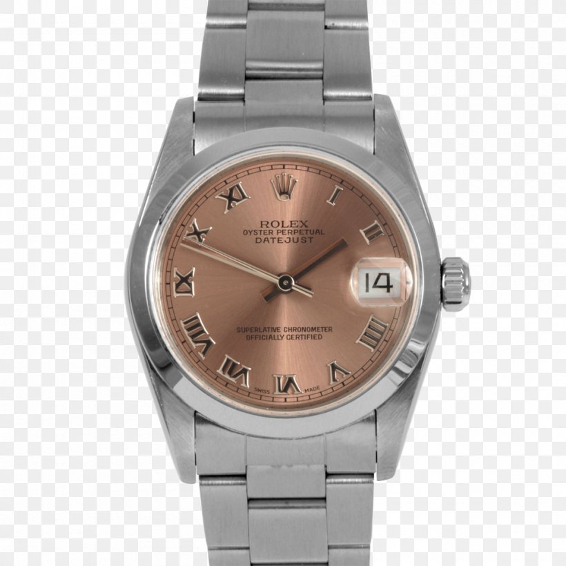 Watch Rolex Datejust Rolex Oyster Rolex Day-Date, PNG, 1000x1000px, Watch, Bracelet, Brand, Brown, Clothing Accessories Download Free