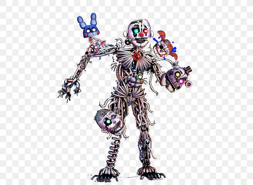 Five Nights At Freddy's: Sister Location Animatronics Endoskeleton Drawing, PNG, 600x600px, Animatronics, Action Figure, Action Toy Figures, Deviantart, Drawing Download Free