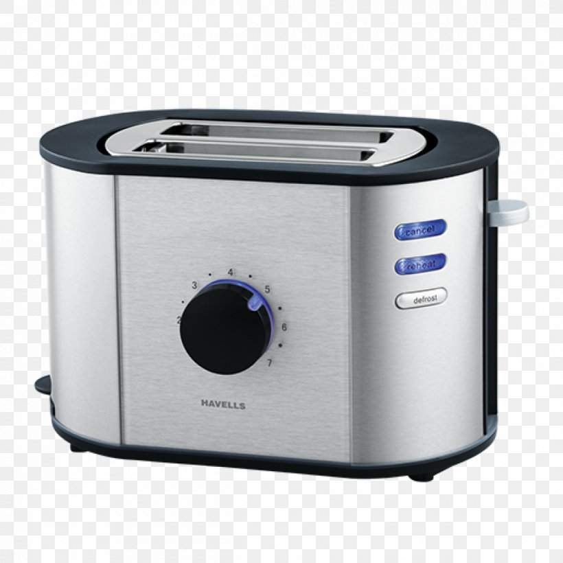 Toaster Home Appliance Havells Small Appliance Mixer, PNG, 1200x1200px, Toaster, Black Decker, Clothes Iron, Havells, Heater Download Free