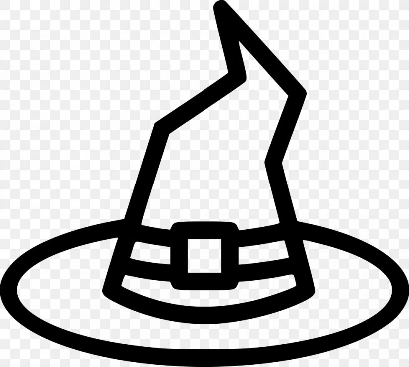 Witch Hat, PNG, 980x880px, Hat, Coloring Book, Fashion, Halloween, Line Art Download Free