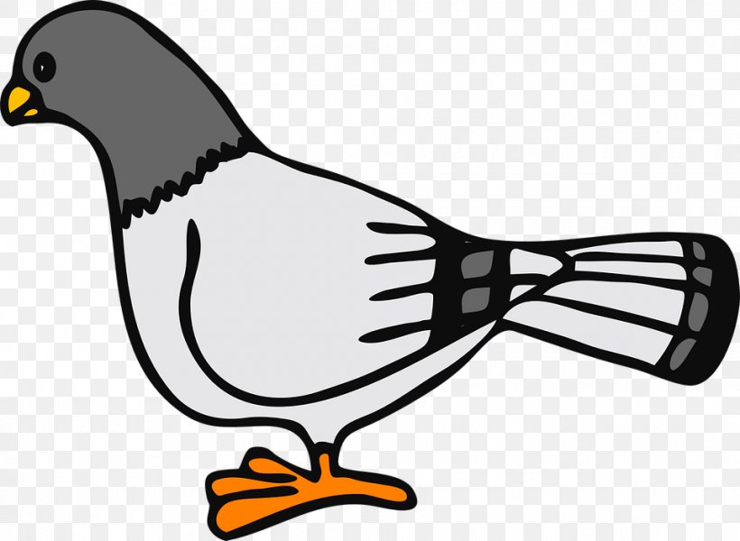 English Carrier Pigeon Columbidae Homing Pigeon Bird Clip Art, PNG, 960x703px, English Carrier Pigeon, Animal Figure, Artwork, Beak, Bird Download Free