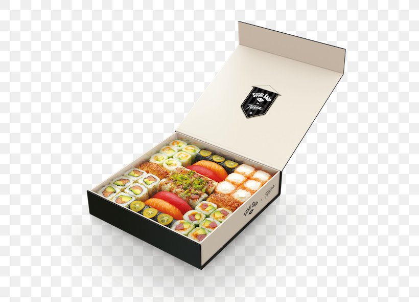 Sushi Take-out Box Packaging And Labeling Food Packaging, PNG, 590x590px, Sushi, Asian Food, Box, Cardboard, Cardboard Box Download Free