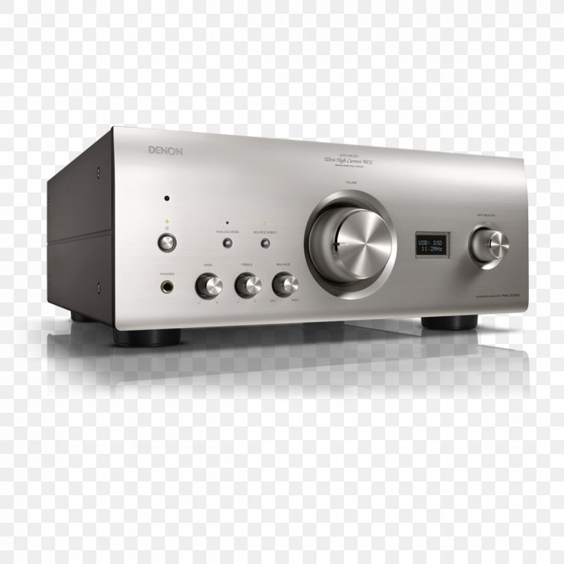 Digital Audio DENON PMA-2500NE PREMIUM SILVER Integruotas Stereo Stiprintuvas Integrated Amplifier Audio Power Amplifier, PNG, 1200x1200px, Digital Audio, Audio, Audio Equipment, Audio Power Amplifier, Audio Receiver Download Free