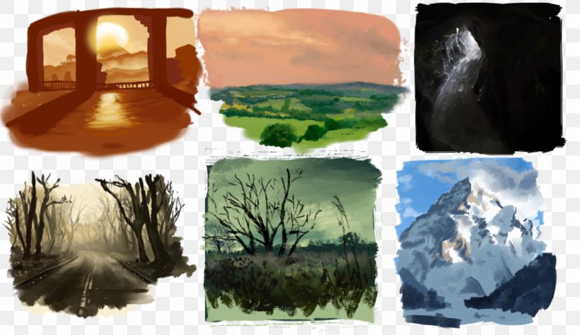 Product Design Collage Tree, PNG, 1176x680px, Collage, Adaptation, Art, Grass, Landscape Download Free