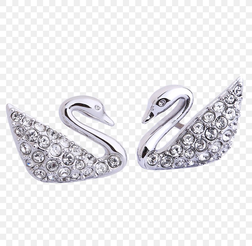 Earring Cygnini Swarovski AG Rhinestone Diamond, PNG, 800x800px, Earring, Body Jewelry, Bracelet, Cygnini, Designer Download Free