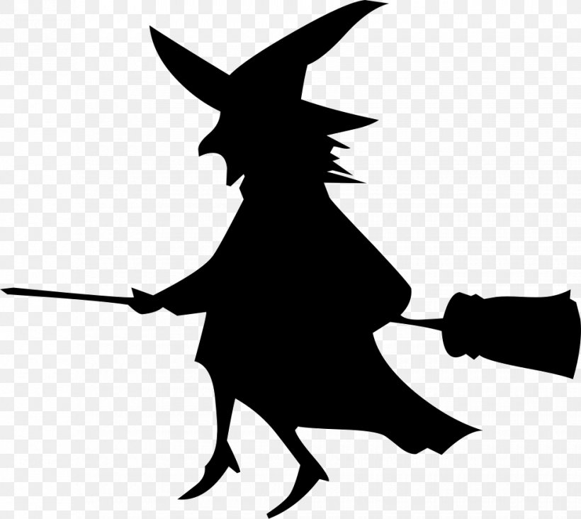 Broom Witchcraft, PNG, 980x876px, Broom, Artwork, Beak, Black, Black And White Download Free