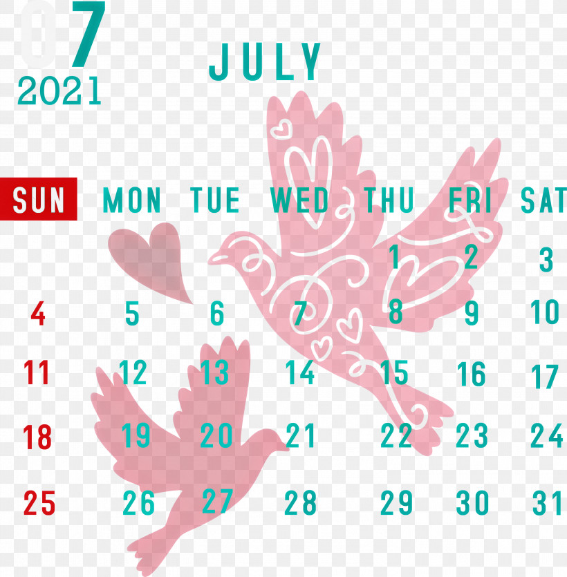 July 2021 Calendar July Calendar 2021 Calendar, PNG, 2943x3000px, 2021 Calendar, July Calendar, Geometry, Line, Logo Download Free