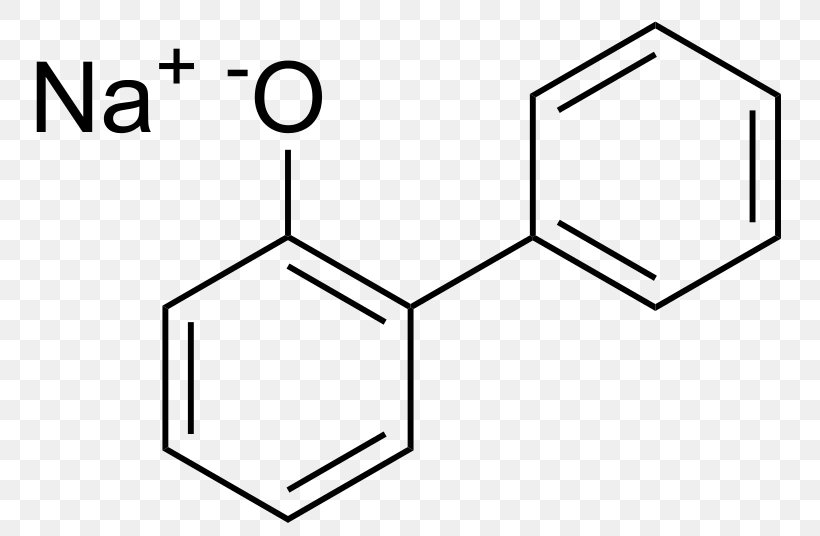 Sodium Orthophenyl Phenol 2-Phenylphenol Phenols Phenyl Group, PNG, 800x536px, Sodium Orthophenyl Phenol, Area, Black, Black And White, Brand Download Free