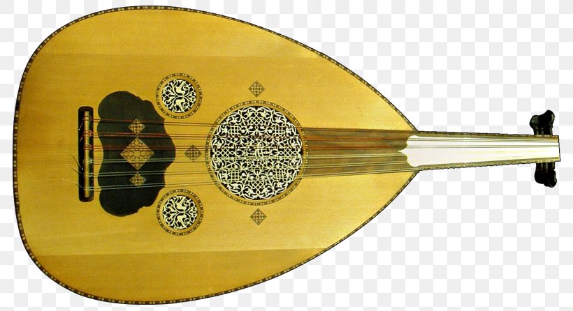 Oud Plucked String Instrument Wikipedia Lute, PNG, 800x446px, Watercolor, Cartoon, Flower, Frame, Heart Download Free