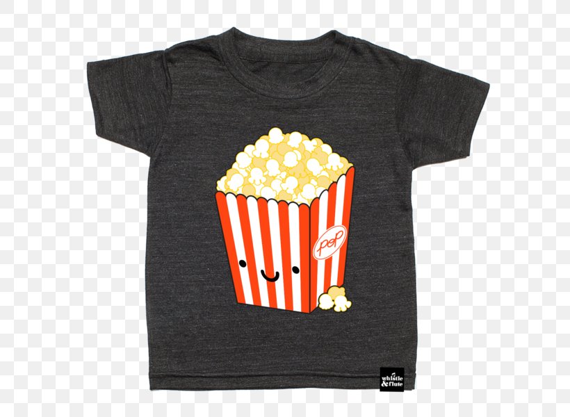T-shirt Popcorn Clothing Sleeve, PNG, 600x600px, Tshirt, Boutique, Brand, Casual Attire, Child Download Free