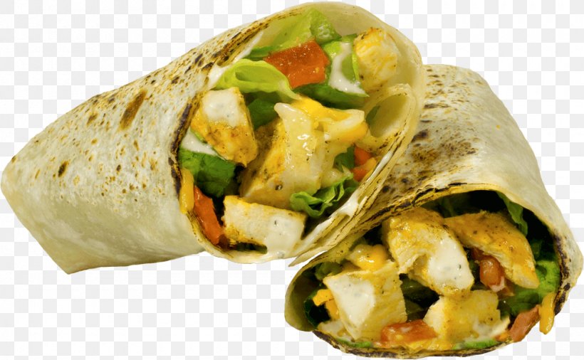 Burrito Shawarma Wrap Kati Roll Vegetarian Cuisine, PNG, 1000x618px, Burrito, Appetizer, Corn Tortilla, Cuisine, Dish Download Free