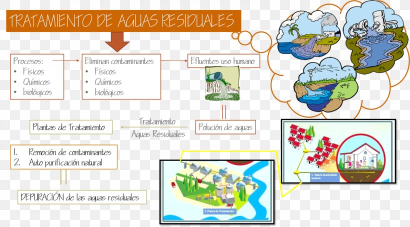 Depuración De Augas Residuais Wastewater Pollution Biology, PNG, 1600x887px, Wastewater, Area, Biological Process, Biology, Chemist Download Free