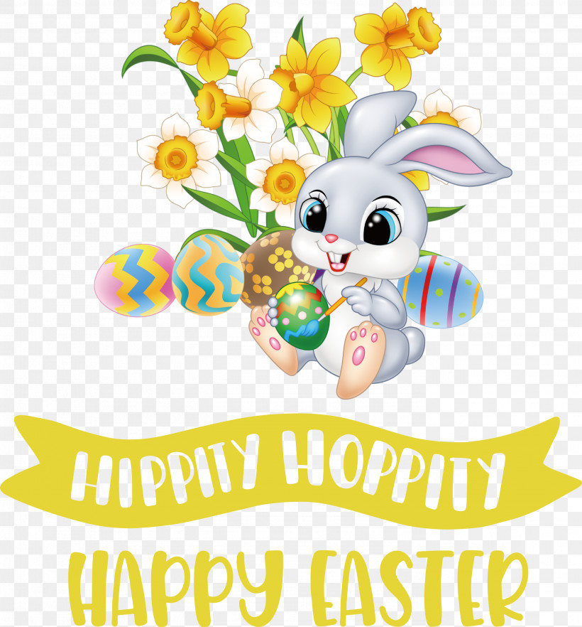 Happy Easter Easter Day, PNG, 2786x3000px, Happy Easter, Blessing Cross, Cartoon, Easter Basket, Easter Bunny Download Free