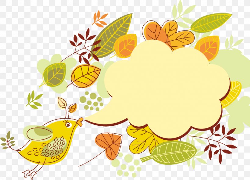 Autumn Leaf Color Cartoon, PNG, 981x707px, Autumn, Art, Artwork, Autumn Leaf Color, Beak Download Free