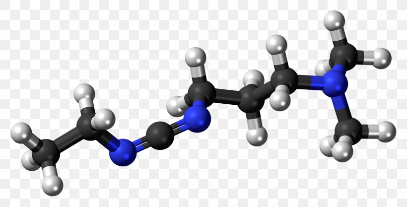 Molecule 1-Ethyl-3-(3-dimethylaminopropyl)carbodiimide N-Hydroxysuccinimide Chemistry, PNG, 2000x1018px, Molecule, Ballandstick Model, Biopterin, Body Jewelry, Carbodiimide Download Free