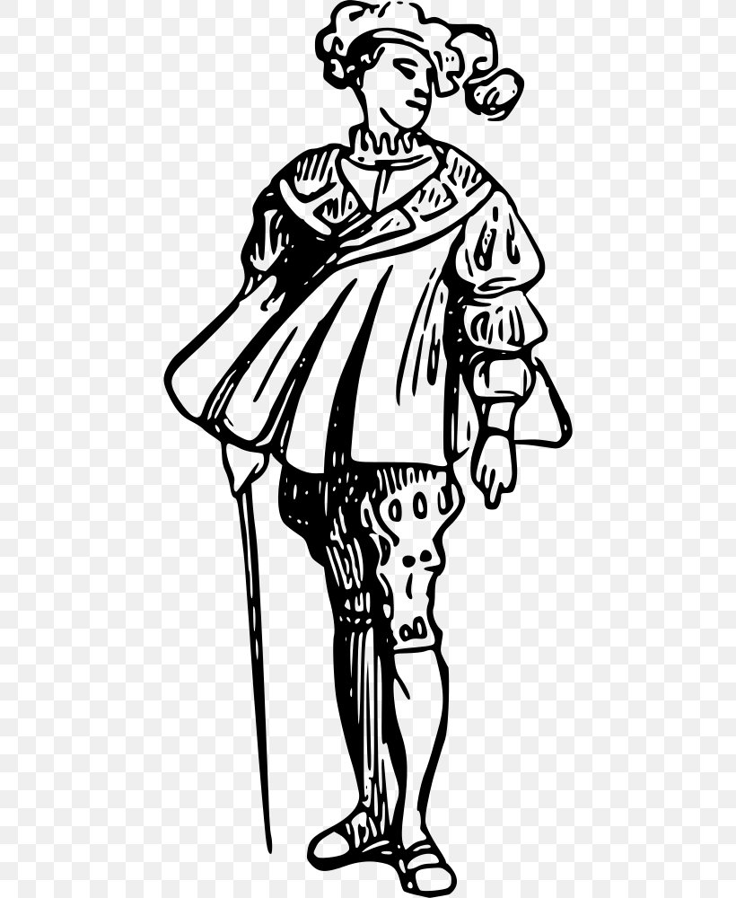16th Century Fashion Clothing Clip Art, PNG, 456x1000px, 16th Century, Arm, Art, Artwork, Beauty Download Free