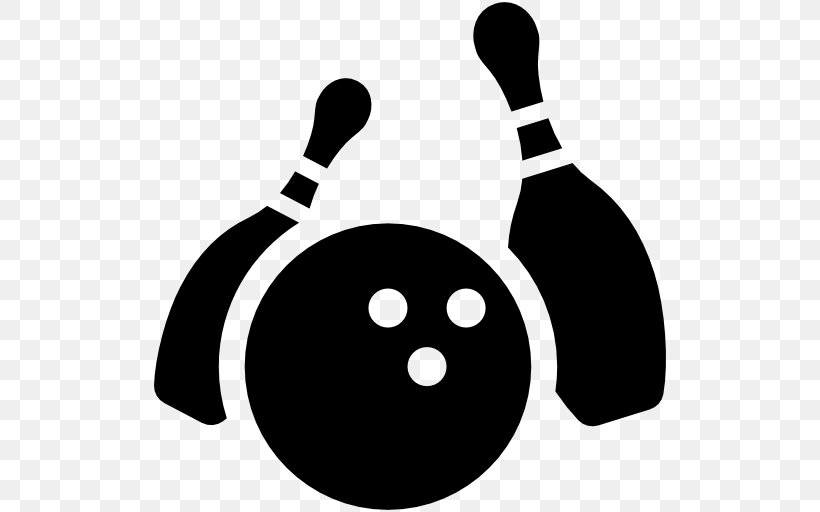 Bowling Pin Strike Bowling Balls, PNG, 512x512px, Bowling, Black, Black And White, Bowling Balls, Bowling Equipment Download Free