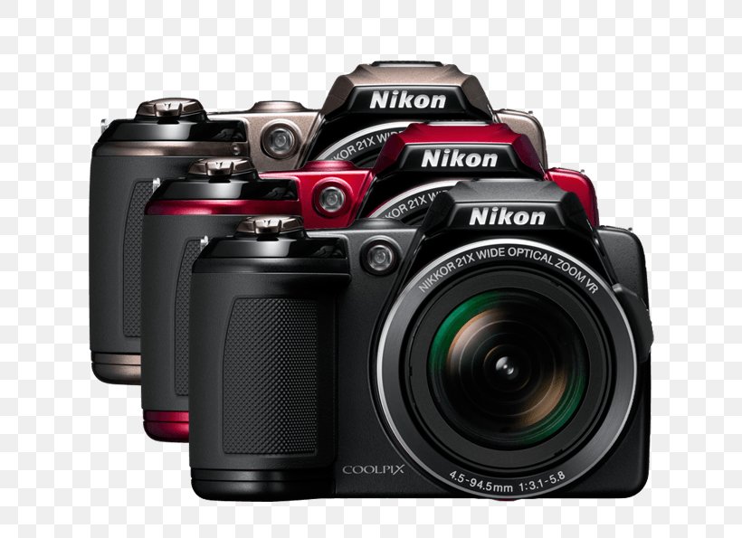 Nikon Coolpix L120 14.1 MP Compact Digital Camera, PNG, 700x595px, Nikon, Camera, Camera Accessory, Camera Lens, Cameras Optics Download Free