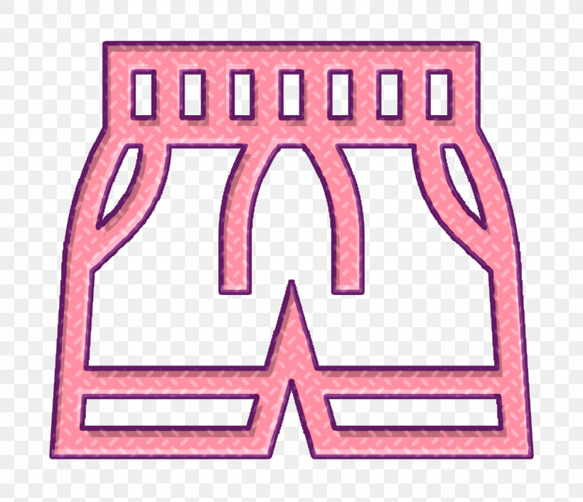 Swimsuit Icon Summer Clothing Icon Short Icon, PNG, 1244x1072px, Swimsuit Icon, Line, Pink, Short Icon, Summer Clothing Icon Download Free