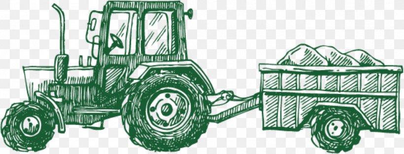 Tractor Farmer Motor Vehicle Car, PNG, 1356x518px, Tractor, Agricultural Machinery, Auto Part, Automotive Tire, Car Download Free