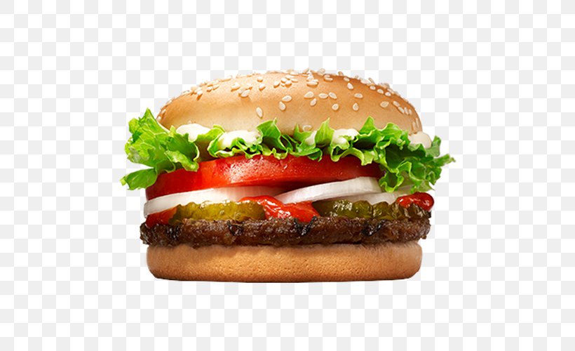 Whopper Hamburger Chophouse Restaurant Fast Food Beefsteak, PNG, 500x500px, Whopper, American Food, Beef, Beefsteak, Blt Download Free