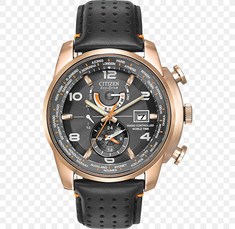 CITIZEN Men's Eco-Drive World Time A-T Watch Citizen Holdings Jewellery, PNG, 524x800px, Ecodrive, Brand, Chronograph, Citizen Holdings, Jewellery Download Free