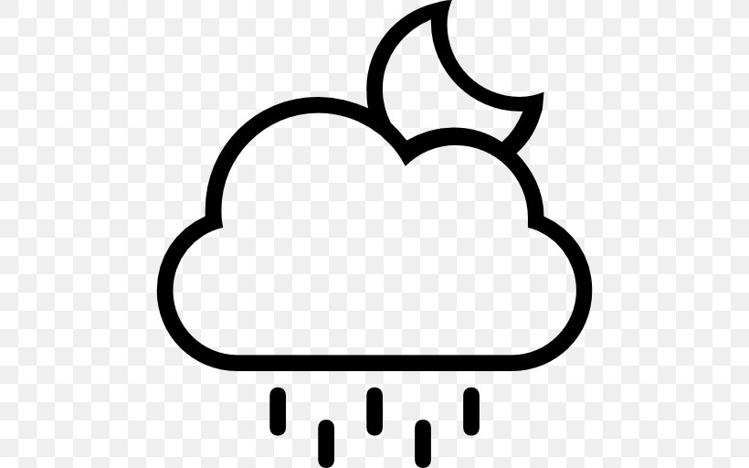 Rain Weather Forecasting Wind, PNG, 512x512px, Rain, Area, Black And White, Climate, Cloud Download Free