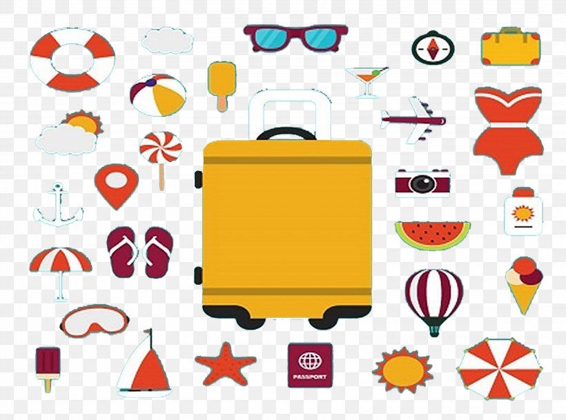 Travel Clip Art, PNG, 3200x2378px, Travel, Area, Brand, Designer, Suitcase Download Free