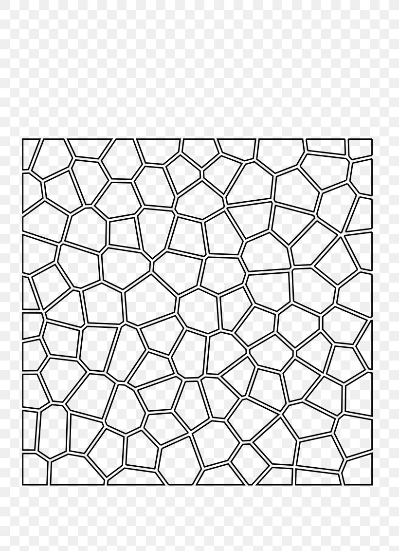 Voronoi Diagram Two-dimensional Space Fibonacci Number Pattern, PNG, 800x1131px, Voronoi Diagram, Area, Black And White, Fibonacci Number, Fractal Download Free