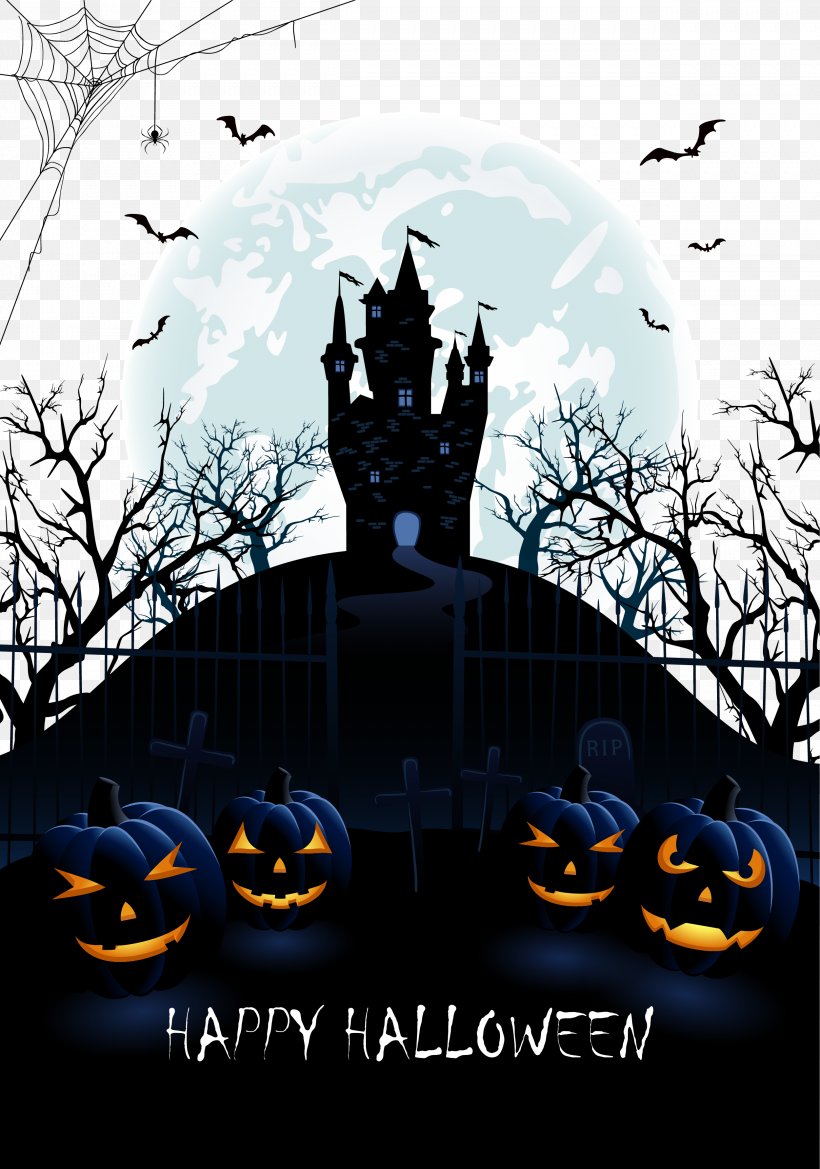 Halloween Holiday Background, PNG, 2501x3568px, Watercolor, Cartoon, Flower, Frame, Heart Download Free