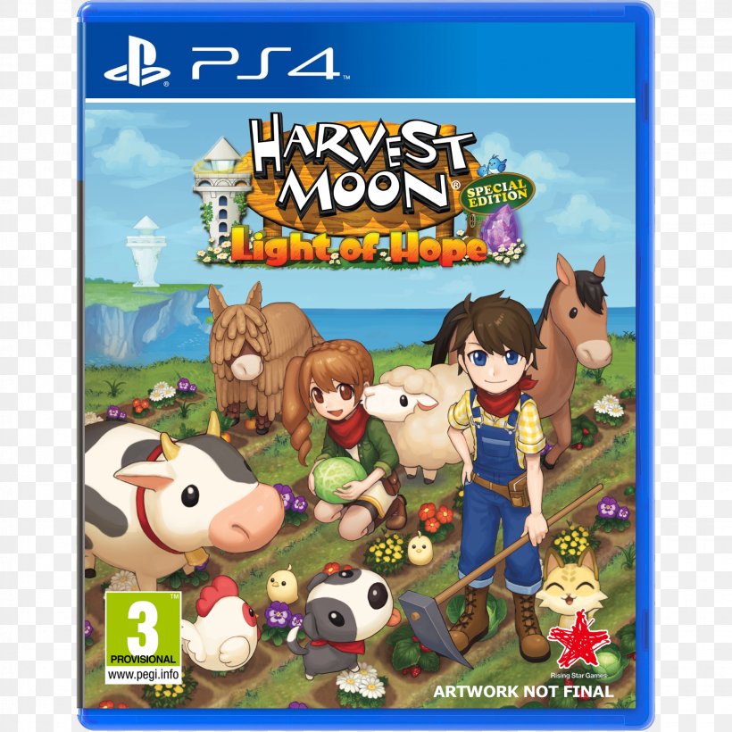 Harvest Moon: Light Of Hope PlayStation 4 Video Game Harvest Moon: A Wonderful Life Detroit: Become Human, PNG, 2055x2055px, Harvest Moon Light Of Hope, Cartoon, Detroit Become Human, Fiction, Game Download Free
