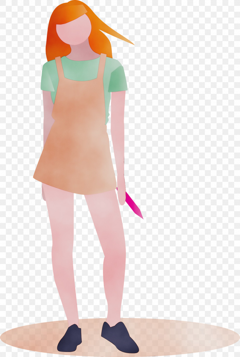 Standing Costume Animation, PNG, 2021x3000px, Fashion Girl, Animation, Costume, Paint, Standing Download Free