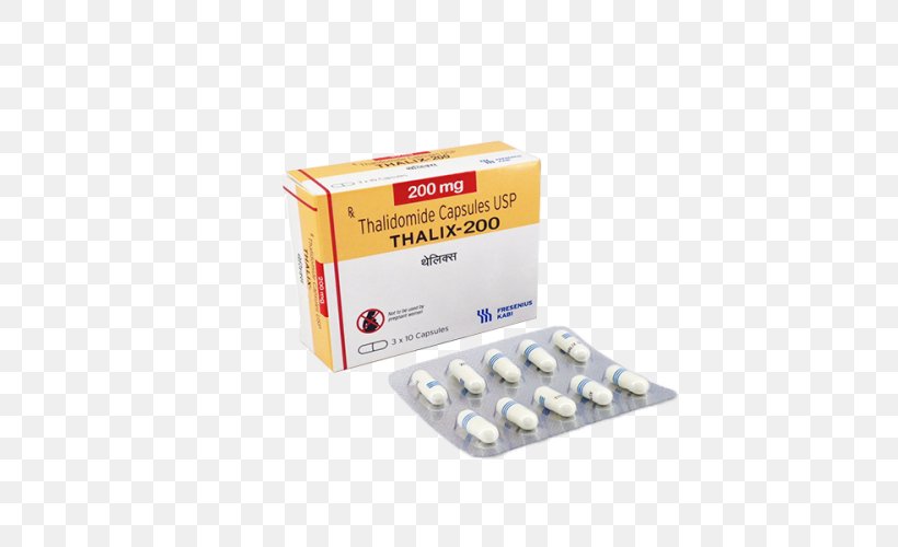 Thalidomide Tablet Nilotinib Sorafenib Capsule, PNG, 500x500px, Thalidomide, Active Ingredient, Cancer, Capsule, Drug Download Free